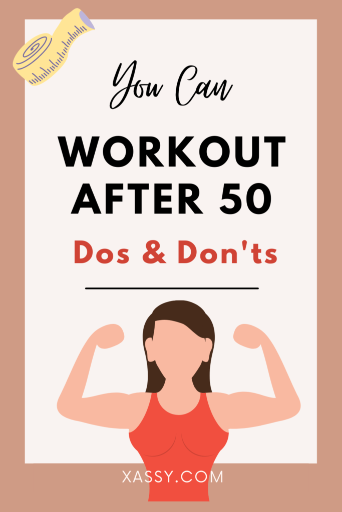 working out after 50 tips